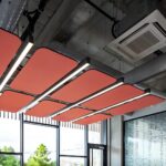 Akustik Keçeli Tavan Sarkıt Panel Model 1