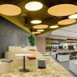 Akustik Keçeli Tavan Sarkıt Panel Model 2